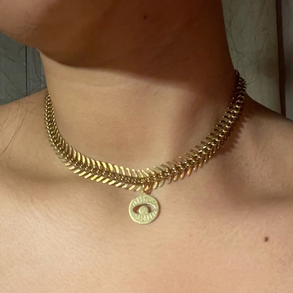 Evil eye 🧿 protection choker necklace - Picture 3 of 9